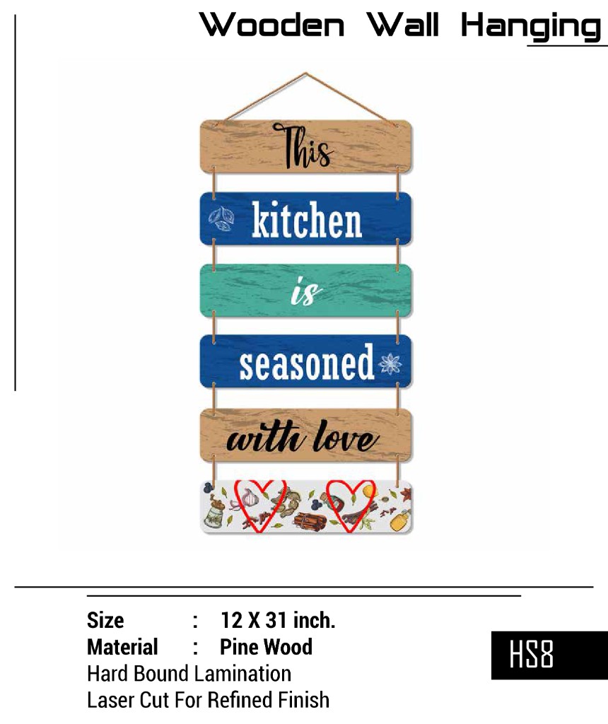 Wooden Wall Hanging WH-16