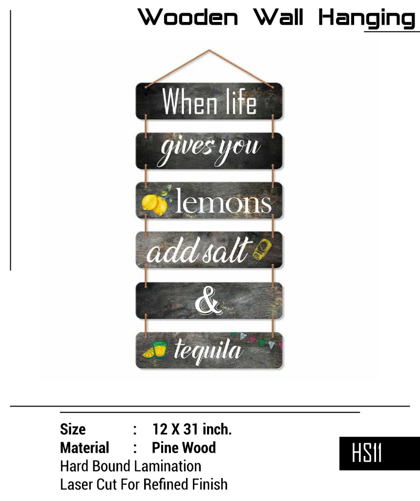 Wooden Wall Hanging WH-18